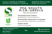Load image into Gallery viewer, Pea Shoots (75g)